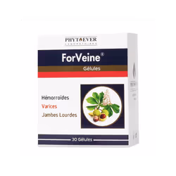 FORVEINE est un complément alimentaire qui aide à soulager les hémorroïdes, les varices et les jambes lourdes. Grâce à ses pr ...
