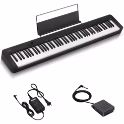 Nombre de touches 88 - Scaled Hammer: Action keyboard ll - Touch Reponse: 3 niveaux de sensibilité - Maximum: polyphone 64-10 ...