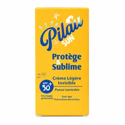 PILAU écran visage SPF50+ invisible 50ml