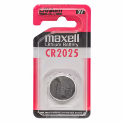 Pile MAXELL Micro Lithium Cell CR2025 - Nombre de Piles: 1 Pile - Tension 3 V - Les batteries Maxell sont conçues pour une ut ...