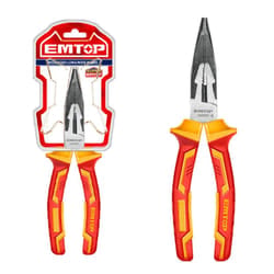 Pince à Long Nez Emtop EPLRL0831 8"/200 mm Rouge