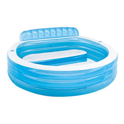 Piscine Familiale Gonflable Intex Avec Banc Intégré