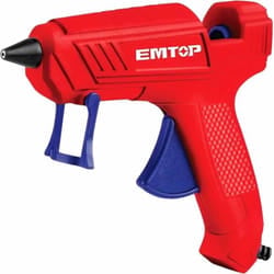 Pistolet à Colle Electriques Emtop EGGU1401 Rouge & Bleu