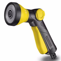 - Pistolet Multifonctions KÄRCHER - Débit d'eau peut être réglé - 3 formes d'arrosage - Jet conique - Jet crayon - Jet douche