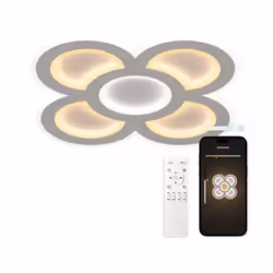 Plafonnier barcelona KSIX 40cm cct 11387lm 90w tuya blanc