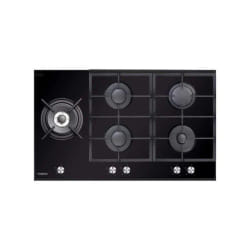 Plaque A Gaz 5Feux 90Cm  - AP 951 BS02 - Premium- Noir