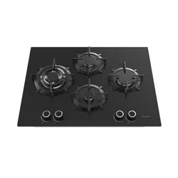 Plaque Gaz Encastrable Premium AP741.BS01 4 feux Noir