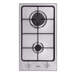 Plaque à Gaz Premium Encastrable Focus AP32.GXS01 2 Feux 30cm - Inox