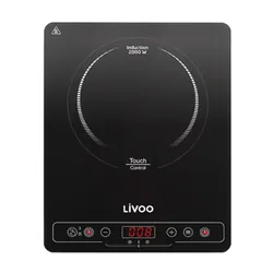 Livoo DOC235 plaque Noir Comptoir 28 cm Plaque avec zone à induction 1 zone(s)