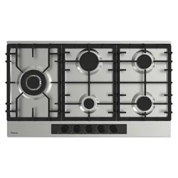 Plaque de cuisson 90CM FOCUS Thermocouple Fonte Inox (F8014XS)