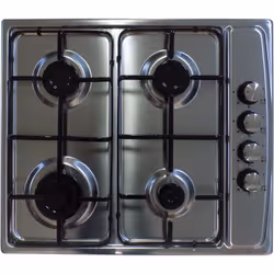 Plaque de Cuisson à Gaz 4Feux Inox STARONE LX-410B - Nombre de feux : 4 - Allumage automatique électrique - Design moderne -  ...