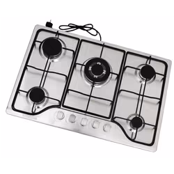 Plaque de Cuisson à Gaz 5 Feux Inox STARONE ST-802