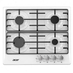 Plaque de Cuisson Acer 4 Feux 60 cm - Blanc (A6400-EB)