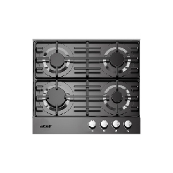 Plaque de cuisson Acer 4 feux 60 cm / Noir