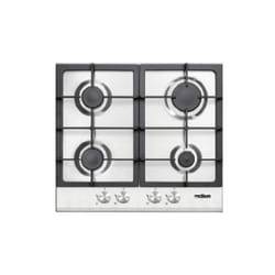 Plaque de Cuisson au Gaz Élégante 60cm 4 Feux Inox Premium