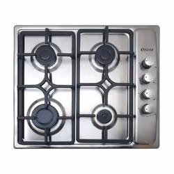 Plaque De Cuisson Biolux 5850X 4 Feux - Nombre de feux : 4 Feux - Largeur : 60 cm - Allumage Electrique - grilles émaillées - ...