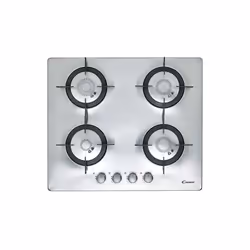 Plaque de cuisson CANDY 4 Feux 60 cm (CFX64P) - Inox