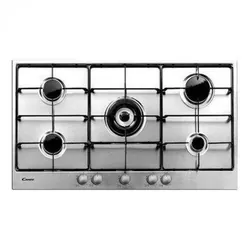 Plaque de cuisson CANDY 5 feux 90 cm (PG953/1X) - Inox