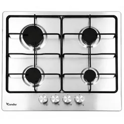 Plaque de Cuisson Condor CT-OAO-6402 4 Feux 60Cm Inox