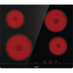 PLAQUE DE CUISSON Electrique GORENJE 4 FEUX TACTILE / Noir
