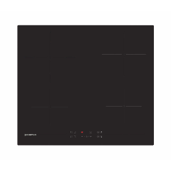 Plaque de Cuisson Électrique HOOVER HH64DCT 4 Feux 60 cm - Noir