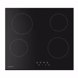 Plaque de Cuisson Electrique Joker JP-604VH - Nombre de feux : 4 Feux - Largeur : 60cm - Indicateur de chaleur résiduelle - R ...
