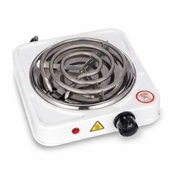 Plaque de Cuisson Électrique JX-1010B 1000W Blanc