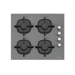 Plaque de cuisson encastrable 4 feux 60cm noir Silverline CS5343S01