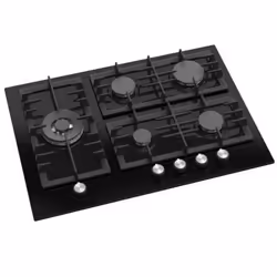 Plaque de Cuisson Encastrable ARTHUR MARTIN AMPW75VB 5Feux 75cm - Noir