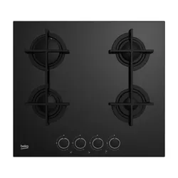 Plaque De Cuisson Encastrable BEKO HILG64225SB 4Feux 60cm - Noir