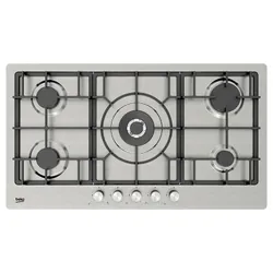 Plaque de Cuisson Encastrable BEKO HIMW95226SXEL 5 Feux 90 cm - Inox