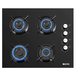 Plaque De Cuisson Encastrable Biolux M.6052VN 4 Feux 60Cm Noir