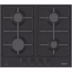 Plaque De Cuisson Encastrable Brandt BPE6341BA 4 Feux 60Cm Noir