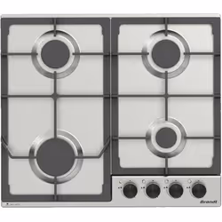 Plaque De Cuisson Encastrable Brandt BPE6342XA 4 Feux 60Cm Inox