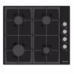 Plaque De Cuisson Encastrable Brandt BPE6411TB 4 Feux 60Cm Noir