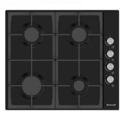 Plaque De Cuisson Encastrable Brandt BPE6411TB 4 Feux 60Cm Noir