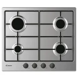 Plaque De Cuisson Encastrable Candy CM6PBRX-4U2 4 Feux 60Cm Silver