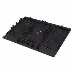 Focus F 8011BS - Plaque gaz 5 feux, 70 cm, avec thermocouple, noir - Vue supplémentaire 2