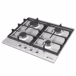 Plaque De Cuisson Encastrable FRANCO - Type de Plaque: à Gaz - Largeur: 60 cm - Nombre de Foyers: 4 foyers - Grilles fonte -  ...