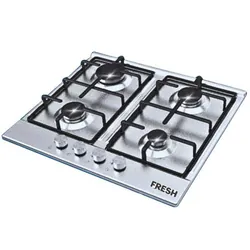 Plaque de Cuisson Encastrable FRESH SHF-408X 4 Feux 60cm - Inox