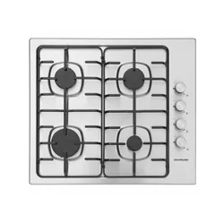 Plaque de Cuisson Encastrable Inox 4 Feux Thermocouple Latéral Silverline AS5378X01