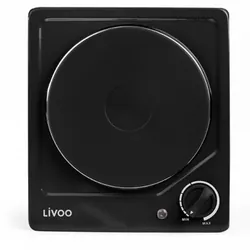 Livoo DOC167N plaque Noir Intégré 26 cm Plaque scellée 1 zone(s)