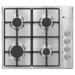 Plaque de Cuisson Encastrable Montblanc PXLS60-5 4 Feux 60 Cm Inox