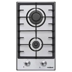 Plaque de Cuisson Encastrable Premium AP32-XS02 2 Feux 30Cm Inox