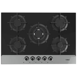 Plaque De Cuisson Encastrable Premium AP751.BXS01 5 Feux 70Cm - Noir & Inox