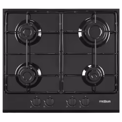 Plaque De Cuisson Encastrable PREMIUM APB640.BS03 4 Feux 60Cm - Noir