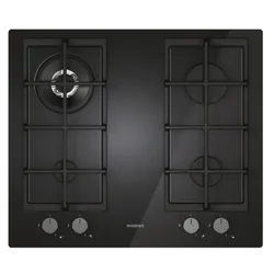 Plaque de Cuisson Encastrable Rosières RVG6BF4C3B 4 Feux 60 cm Noir