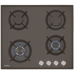 Plaque de cuisson encastrable Simfer 4 Feux - 60cm - Noir (CUISEN-H6405NGSSP)
