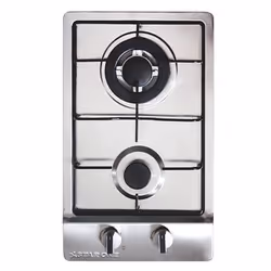 Plaque De Cuisson Encastrable STARONE - Type de Table: à Gaz - Largeur: 30 cm - Nombre de Foyers: 2 Foyers - Grille: Emaillé  ...