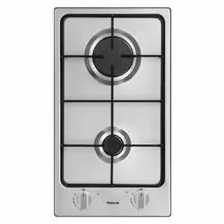 Plaque de Cuisson Encastrable - Type de Plaque: à Gaz - Largeur: 30 cm - Nombre de Foyers: 4 Foyers - Flamme stabilisée - Gri ...